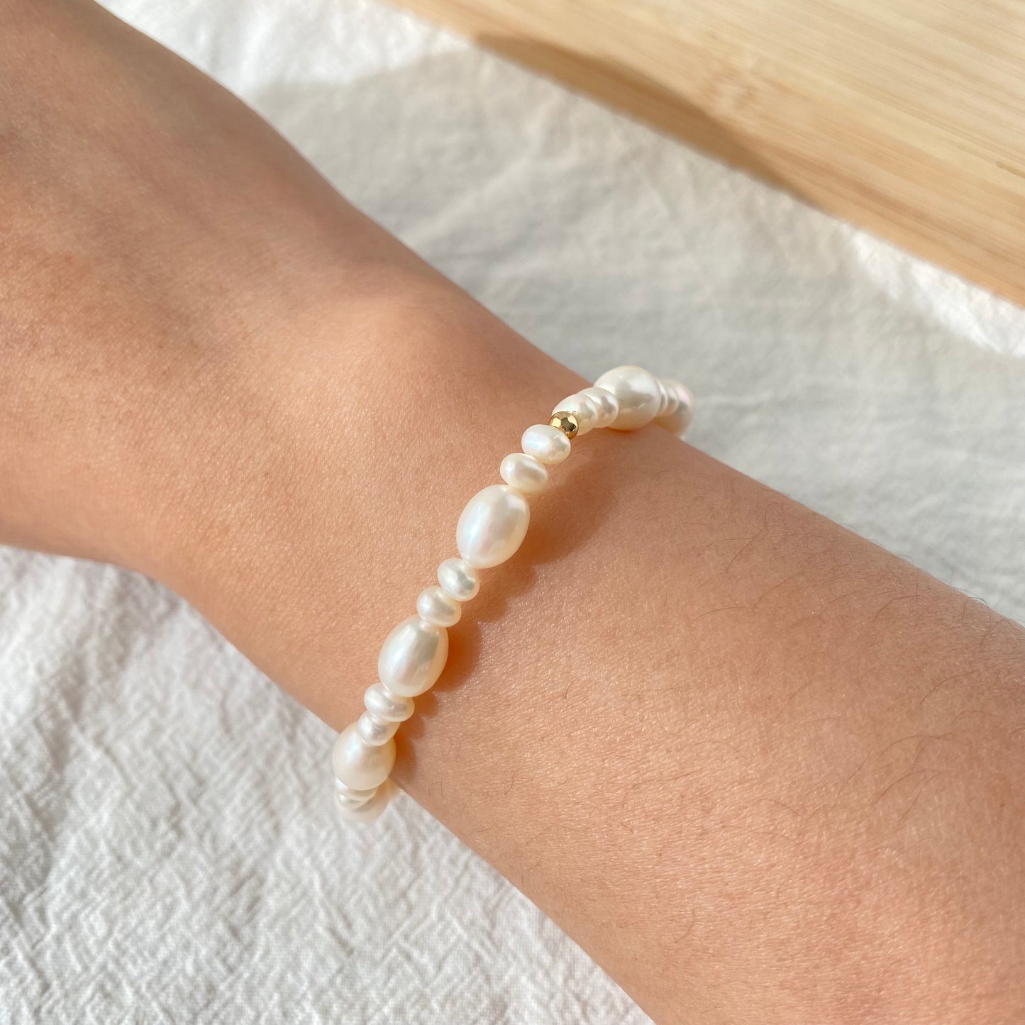 Natural Baroque Pearl Bracelet - Modingo Modingo